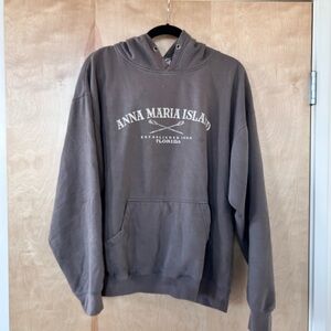 Anna Maria Island Hoodie in Brown